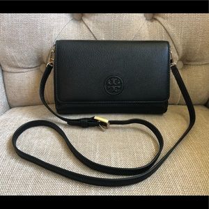 Tory Burch Flat Wallet Crossbody